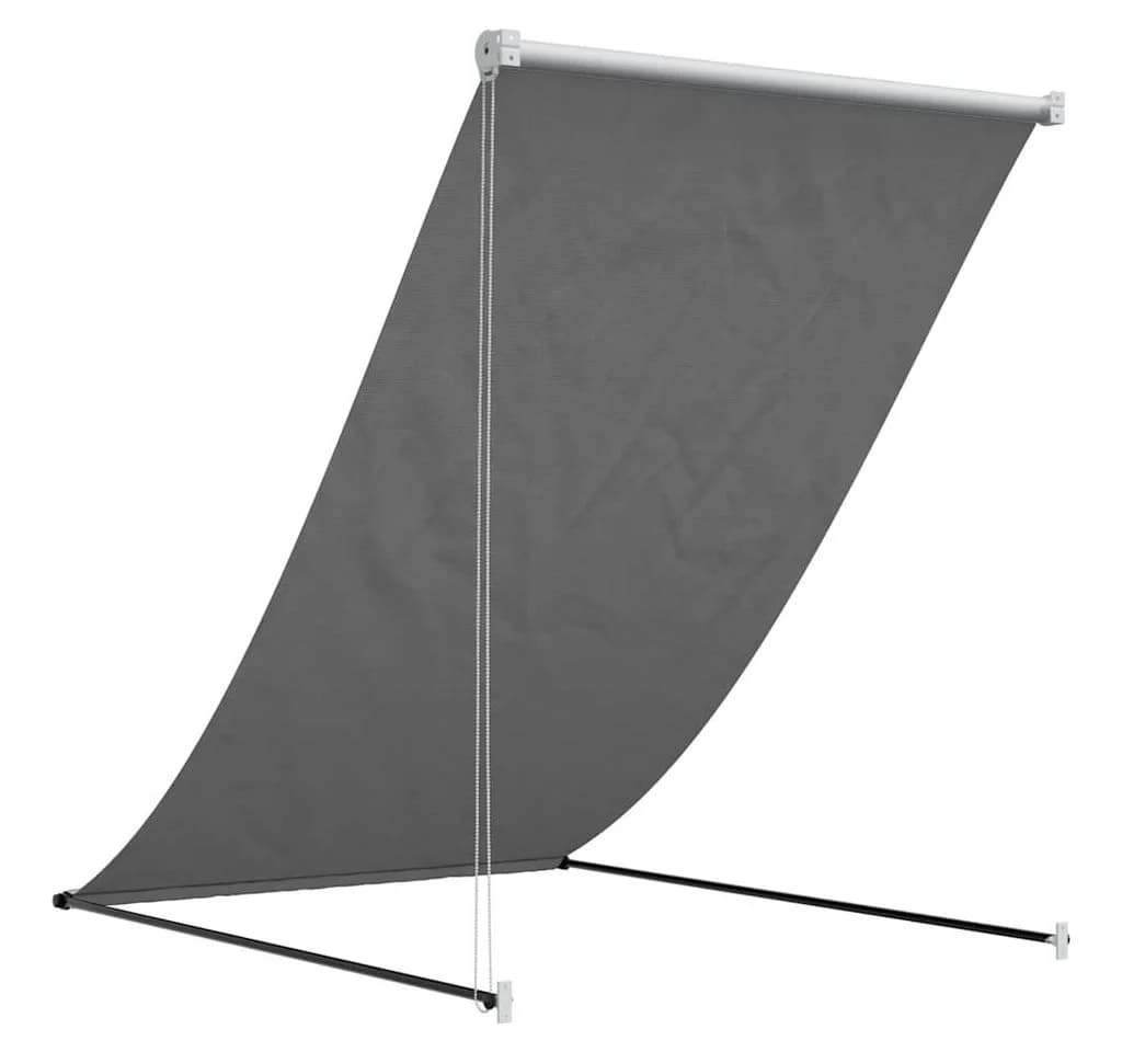 vidaXL Einziehbare Markise Anthrazit 150x150 cm mit Stahlrahmen - Bild 5