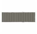 vidaXL Sitzauflage Sonnenliegen Melange Dunkelgrau 200x50x4 cm Bild 5