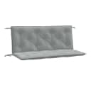 vidaXL Gartenbankauflage Melange Hellgrau Polyester Bild 2