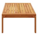 vidaXL Gartentisch Massivholz Robust für Terrasse Bild 5