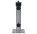 vidaXL Sonnenschirmständer Stahl Silber für Ø38/48 mm Mast Bild 1