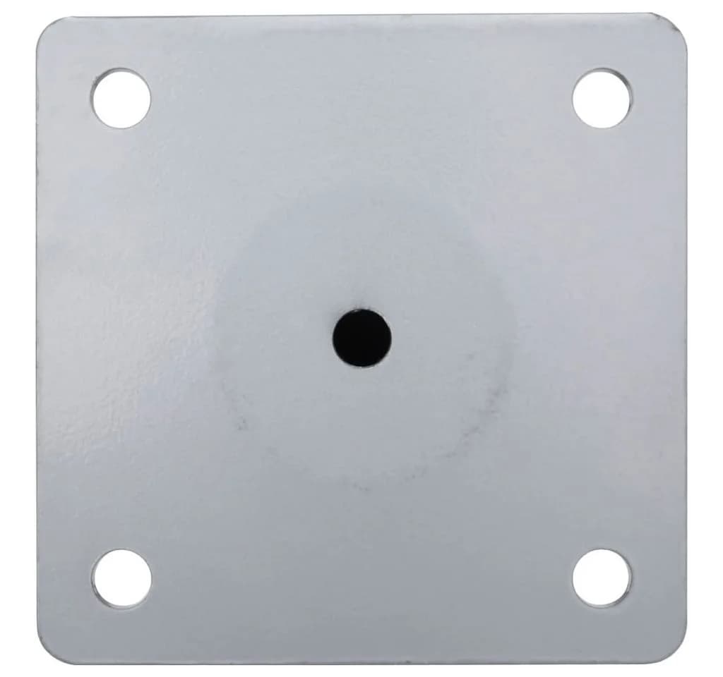 vidaXL Sonnenschirmständer Stahl Silber für Ø38/48 mm Mast - Bild 4