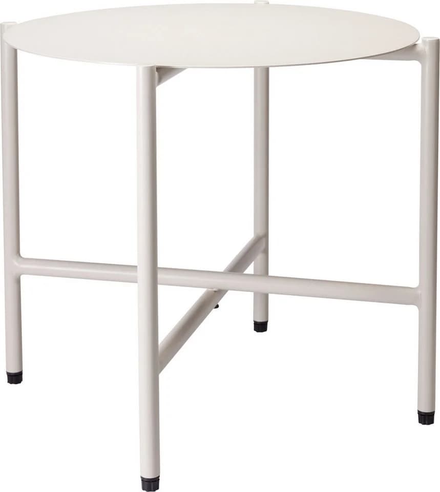 Gartenlounge-Set LYON Beige mit 2 Stühlen und Couchtisch