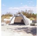 vidaXL Strandzelt 2 Personen Grau Quick Release Wasserdicht Bild 3