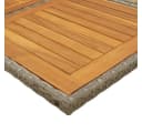 vidaXL Garten-Essgruppe 17-tlg. Grau Poly Rattan mit Kissen Bild 5
