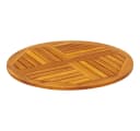 vidaXL Tischplatte Ø70x2 cm Rund Massivholz Akazienholz Bild 4