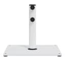 vidaXL Sonnenschirmständer Weiß Stahl 17 kg Quadratisch Bild 4
