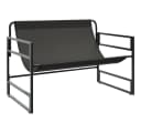 vidaXL Gartenbank mit Kissen Anthrazit 113 cm Stahl Bild 5