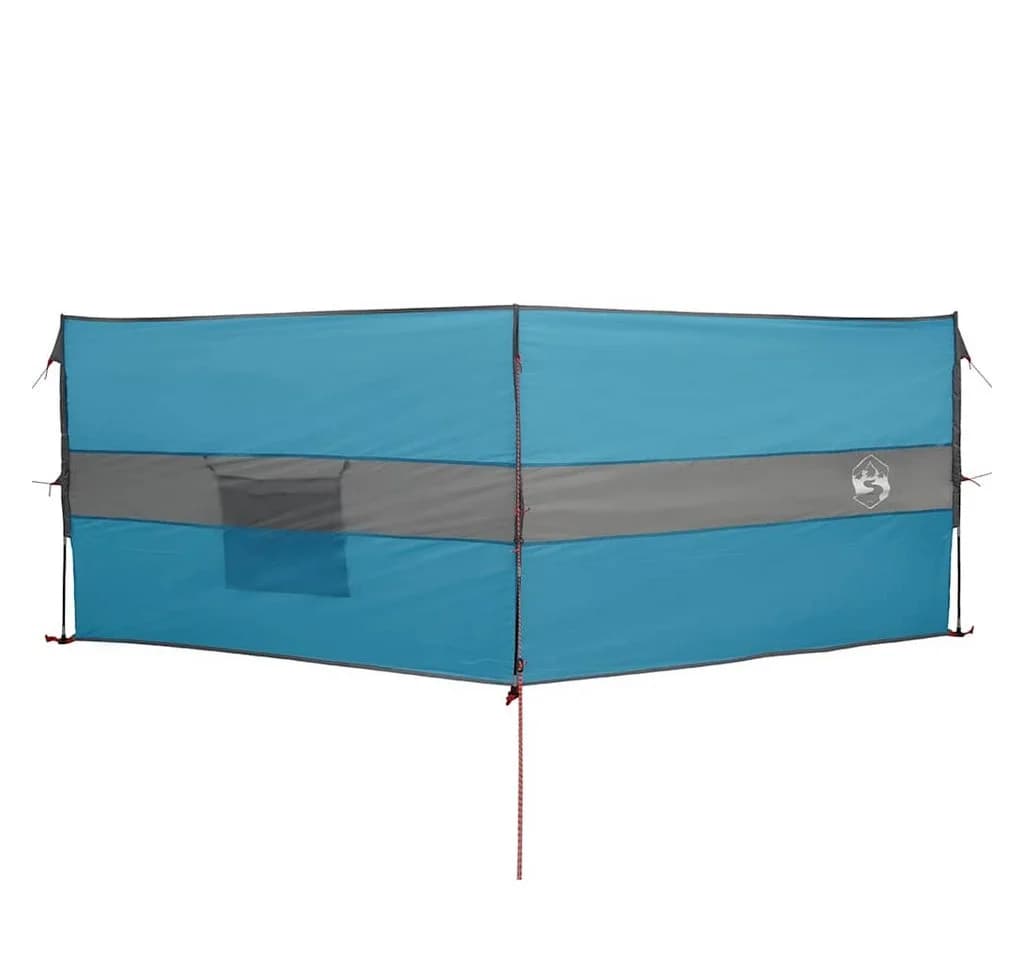 vidaXL Camping Windschutz Blau 344x120 cm Wasserdicht - Bild 2