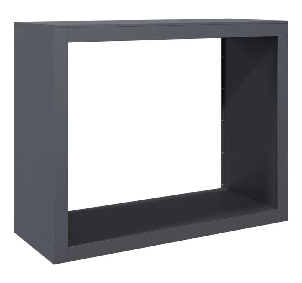 vidaXL Kaminholzregal Anthrazit Stahl - Bild 2