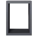 vidaXL Kaminholzregal Anthrazit Stahl Bild 4