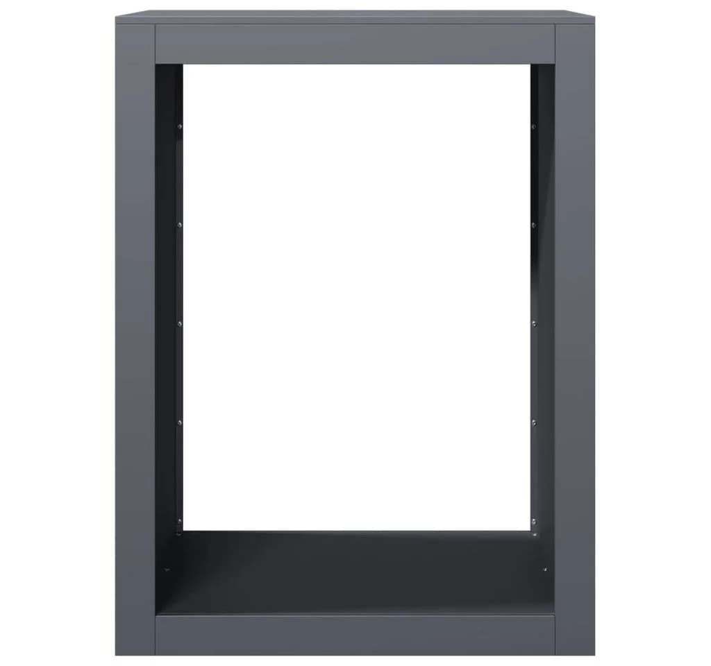 vidaXL Kaminholzregal Anthrazit Stahl - Bild 4