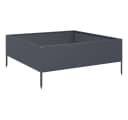 vidaXL Hochbeet Anthrazit Stahl 100x100x25 cm Bild 2