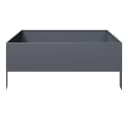 vidaXL Hochbeet Anthrazit Stahl 100x100x25 cm Bild 4