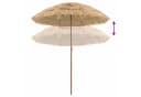 vidaXL Strandparasol Natur UV-beständig verstellbar Bild 5