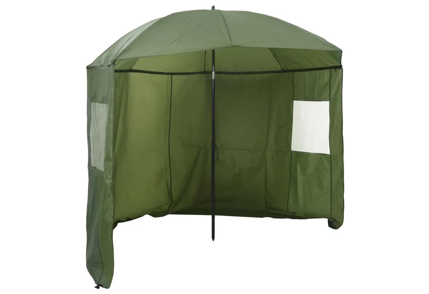 vidaXL Sonnenschirm Angel-Regenschirm Gelb-Armee Oxford-Polyester - Bild 2