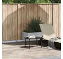vidaXL Garten-Couchtisch Braun Poly Rattan Bild 1