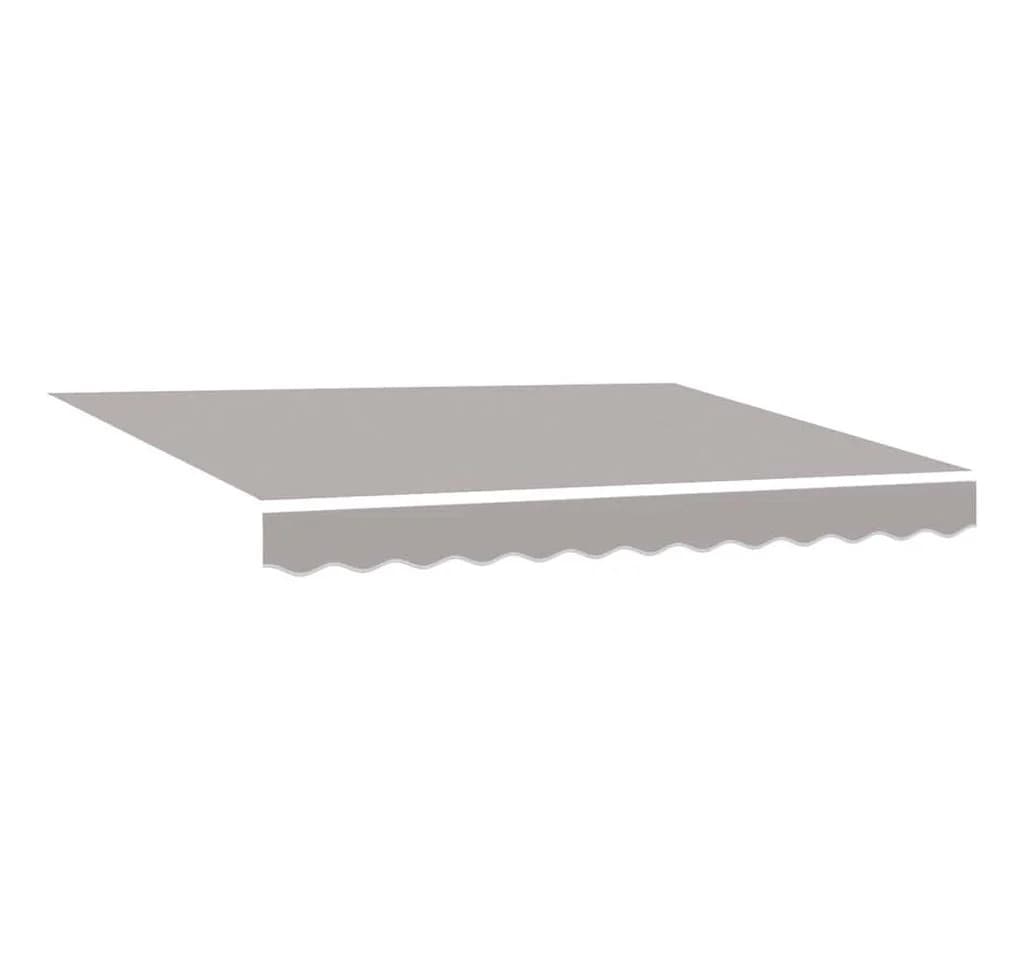 Markisenersatzstoff Polyester Hellgrau 280x245 cm - Bild 2