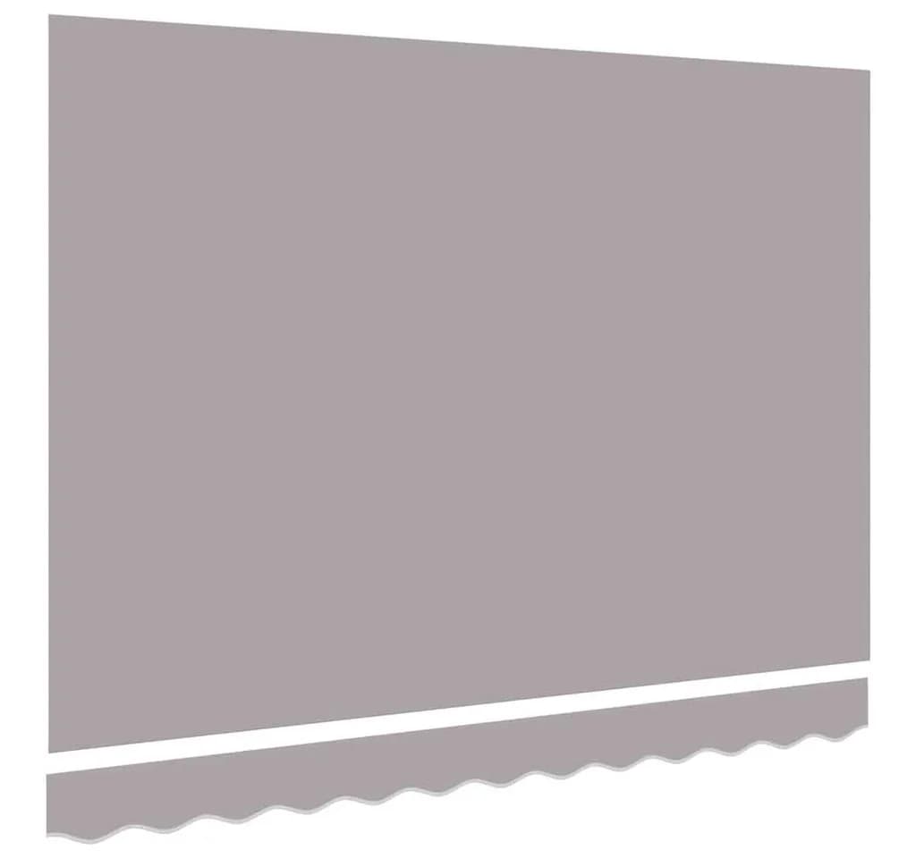 Markisenersatzstoff Polyester Hellgrau 280x245 cm - Bild 4