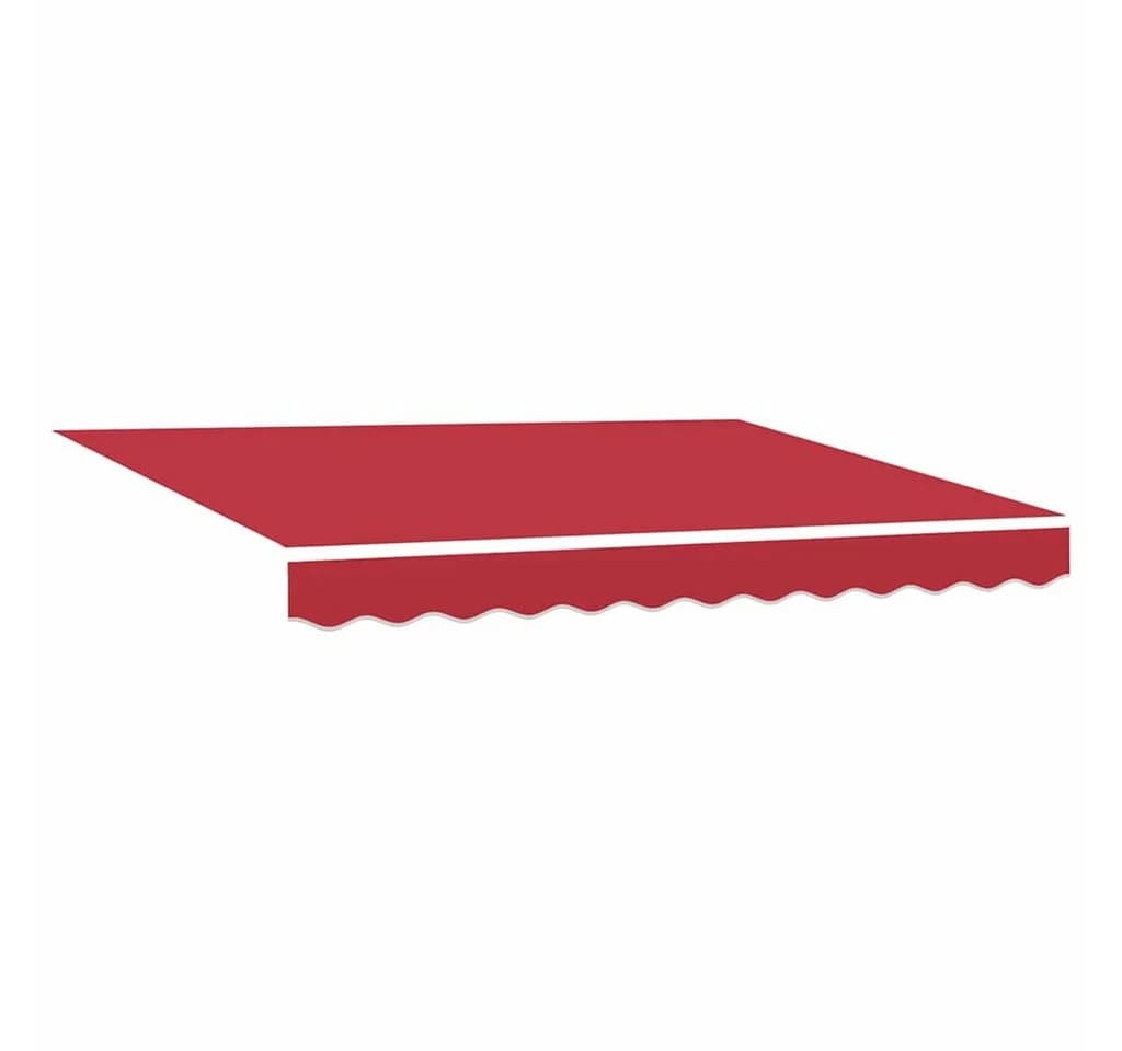 vidaXL Markisenersatzstoff Rot Polyester UV-beständig - Bild 2