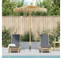 vidaXL Tiki-Sonnenschirm Bananenblattdach Bambus 180 cm Bild 3