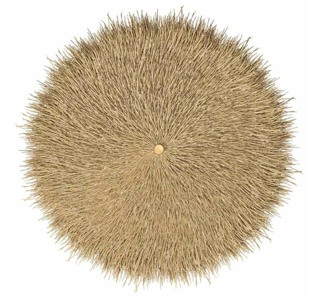 vidaXL Tiki-Sonnenschirm Bananenblattdach Bambus 180 cm - Bild 4