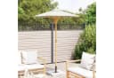 vidaXL Garten-Sonnenschirm Cremeweiß Bambus UV-beständig Bild 3
