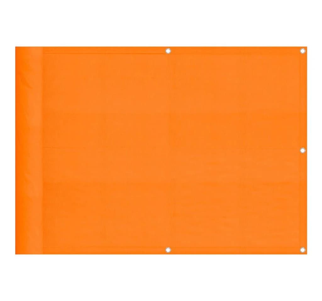 vidaXL Balkonsichtschutz Orange 75x800 cm Polyester-Oxford - Bild 2