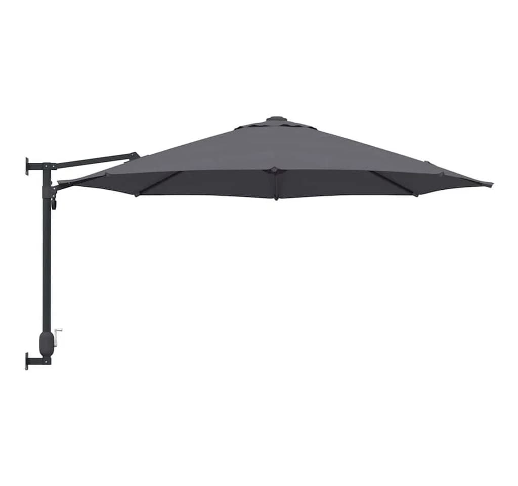 vidaXL Garten-Sonnenschirm Anthrazit Kippbar Freischwinger - Bild 5