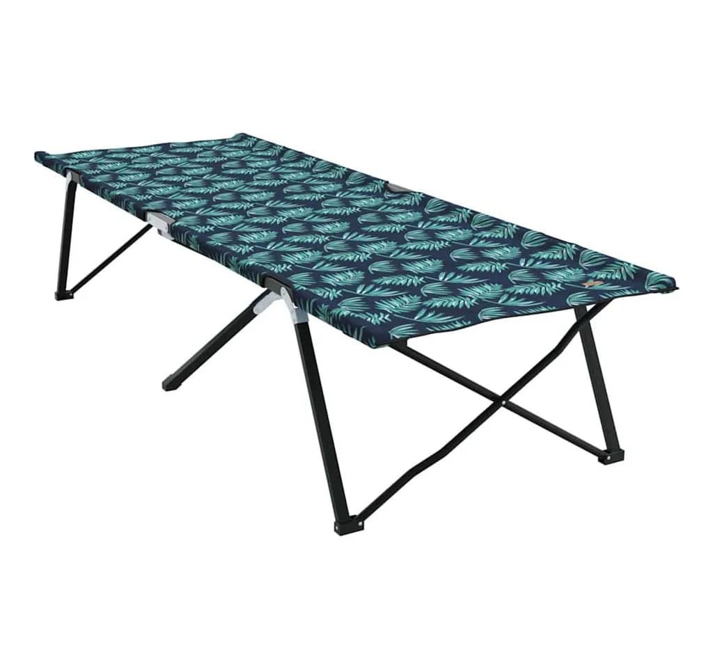 vidaXL Klapp-Campingbett Stahl Oxford-Bezug Grün - Bild 2