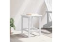 vidaXL Beistelltisch Weiß Polyethylen Modern Bild 4