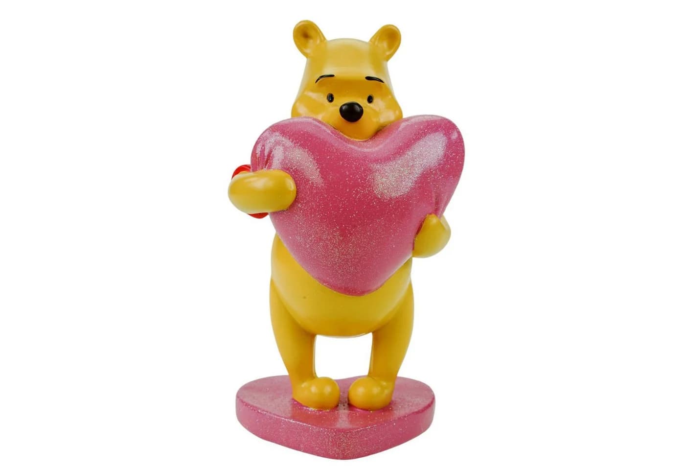 Disney Gartenfigur Winnie the Pooh mit Herz Dekofigur - Bild 2
