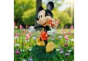 Disney Mickey Mouse Dekofigur mit Blumen Polyresin Bild 1