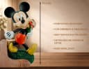 Disney Mickey Mouse Dekofigur mit Blumen Polyresin Bild 3
