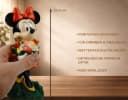 Disney Minnie Mouse Gartenfigur mit Blumen 20,4 cm Bild 1