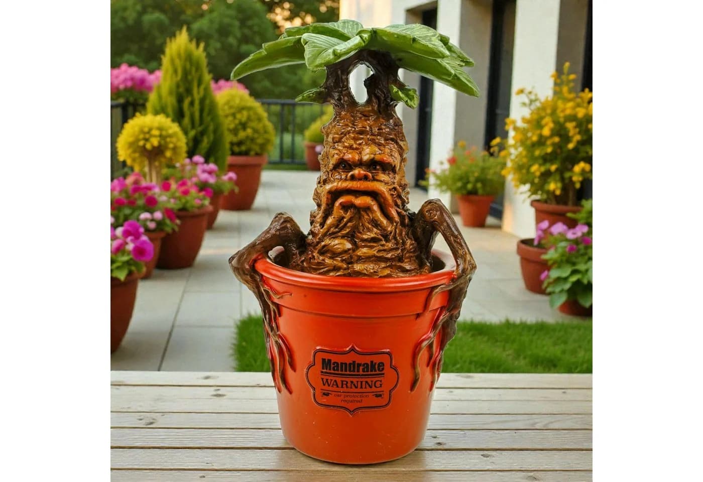Disney Gartenfigur Mandrake 20,8 cm Polyresin Deko - Bild 3