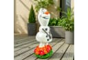 Disney Olaf Gartenfigur Frozen Deko 22 cm Weiß Polyresin Bild 1