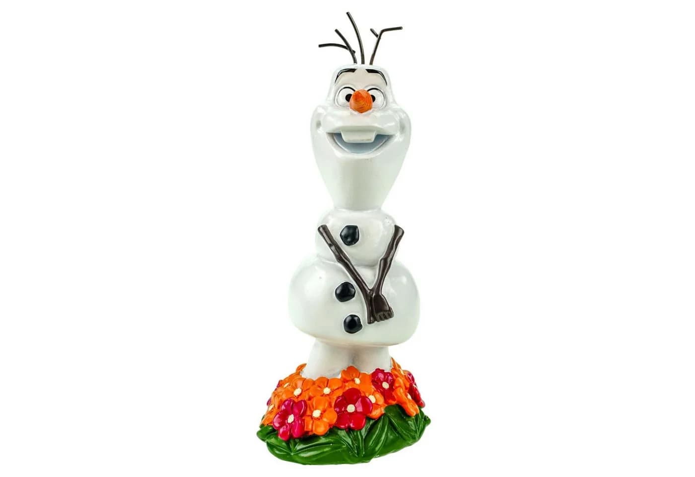 Disney Olaf Gartenfigur Frozen Deko 22 cm Weiß Polyresin - Bild 2