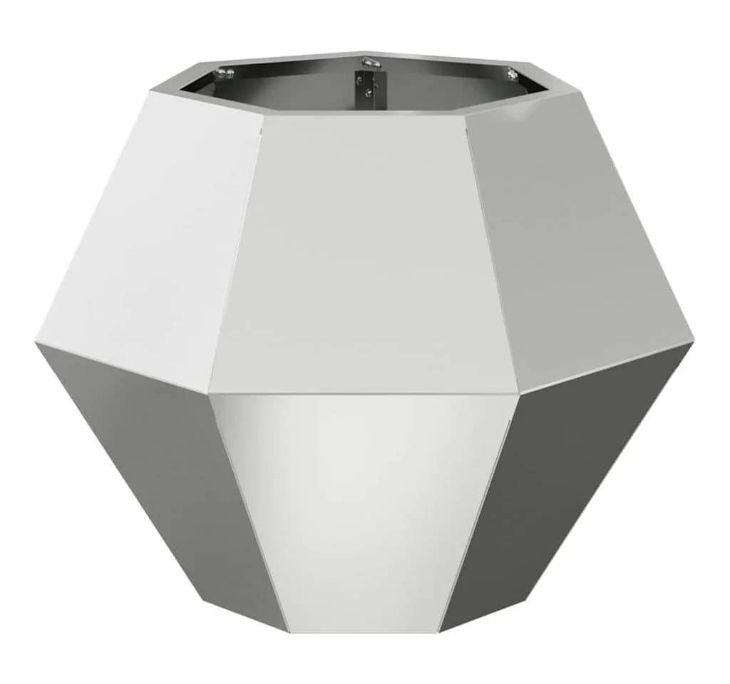 vidaXL Pflanzkübel Silber Verzinkter Stahl - Bild 5