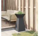vidaXL Blumentopf Säulen Pflanzer Schwarz Moderner Gartenpfeiler Bild 4
