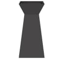 vidaXL Blumentopf Säulen Pflanzer Schwarz Moderner Gartenpfeiler Bild 5