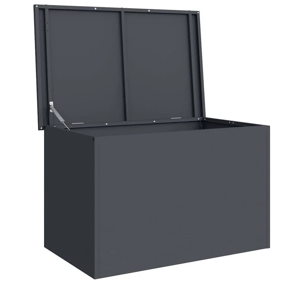 vidaXL Aufbewahrungsbox Außenlagerbox Anthrazit Stahl Gaslift - Bild 5