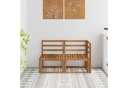 vidaXL Outdoor Sofaelement Massivholz Natur Modular Bild 1