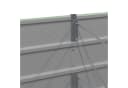 vidaXL Pflanzkübel Stahl Grün Moderner Übertopf Bild 5