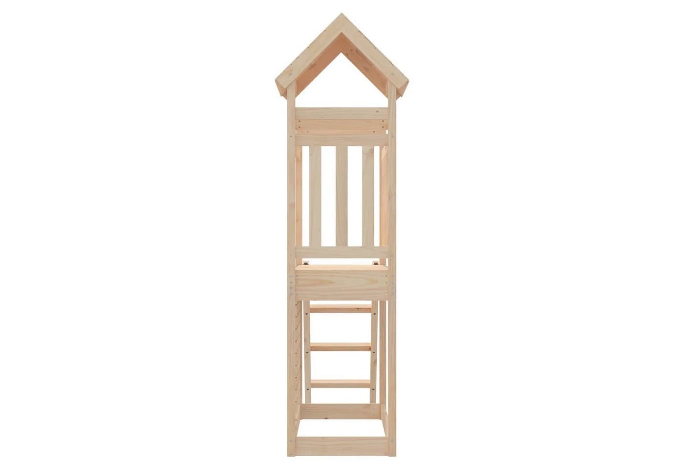 vidaXL Spielturm Braun Massives Kiefernholz - Bild 3