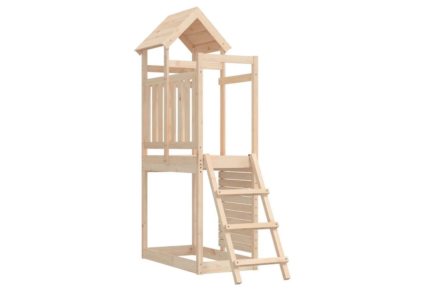 vidaXL Spielturm Braun Massives Kiefernholz - Bild 4