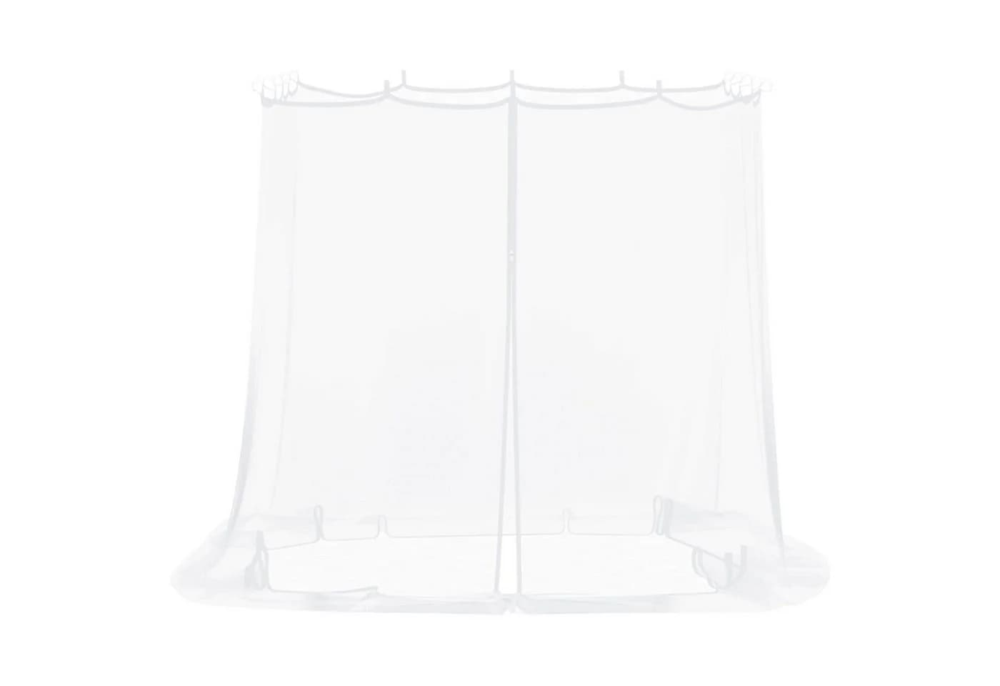 vidaXL Moskitonetz für Pavillon 2x2x2m Weiß Polyester - Bild 4