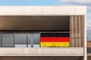 MuchoWow Balkonsichtschutz Deutsche Flagge PVC Windschutz Bild 1