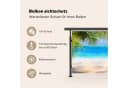 MuchoWow Balkonsichtschutz Strand Palme Meer Insel PVC Bild 3
