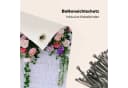 MuchoWow Balkonsichtschutz Rosa Blumen PVC 90x200 cm Bild 5